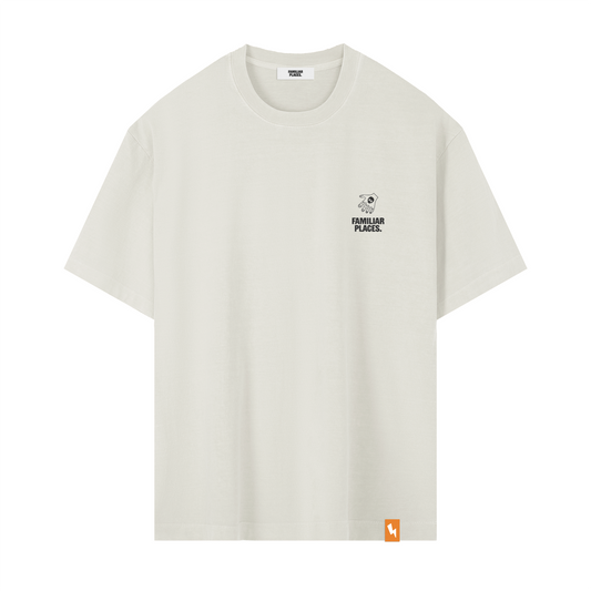 The hate logo vintage washed tee