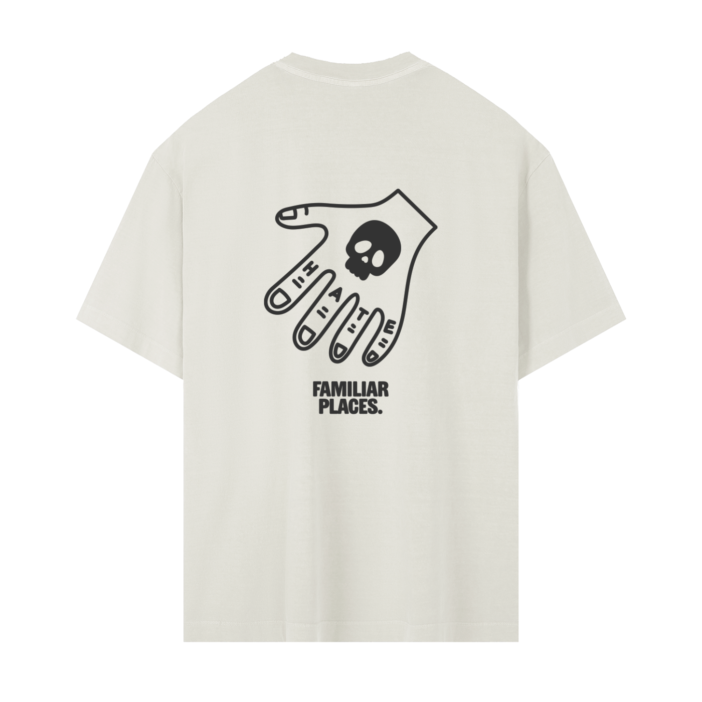 The hate logo vintage washed tee