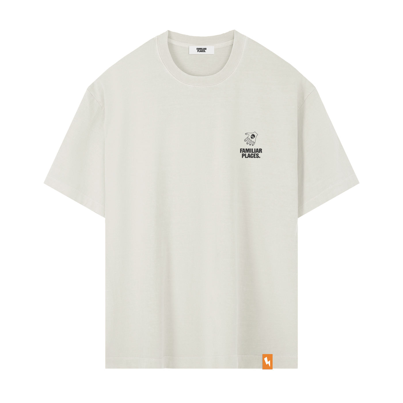 The hate logo vintage washed tee
