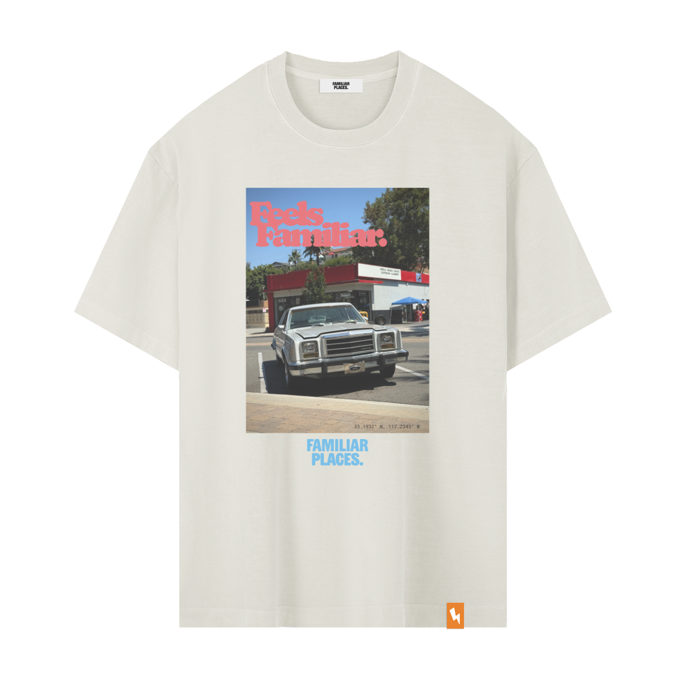 The wheels vintage washed tee
